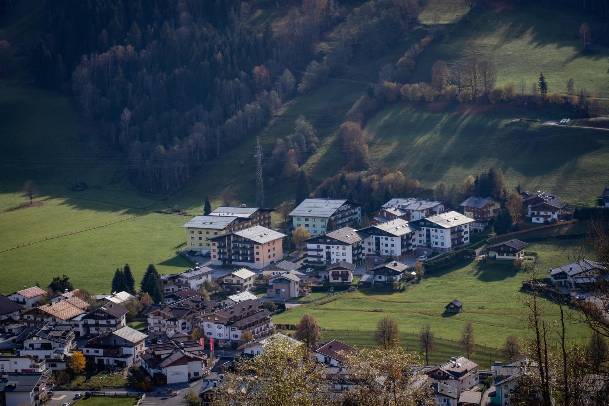 Apartment Gokaprun Mit Blick Auf Die Berge Extérieur photo
